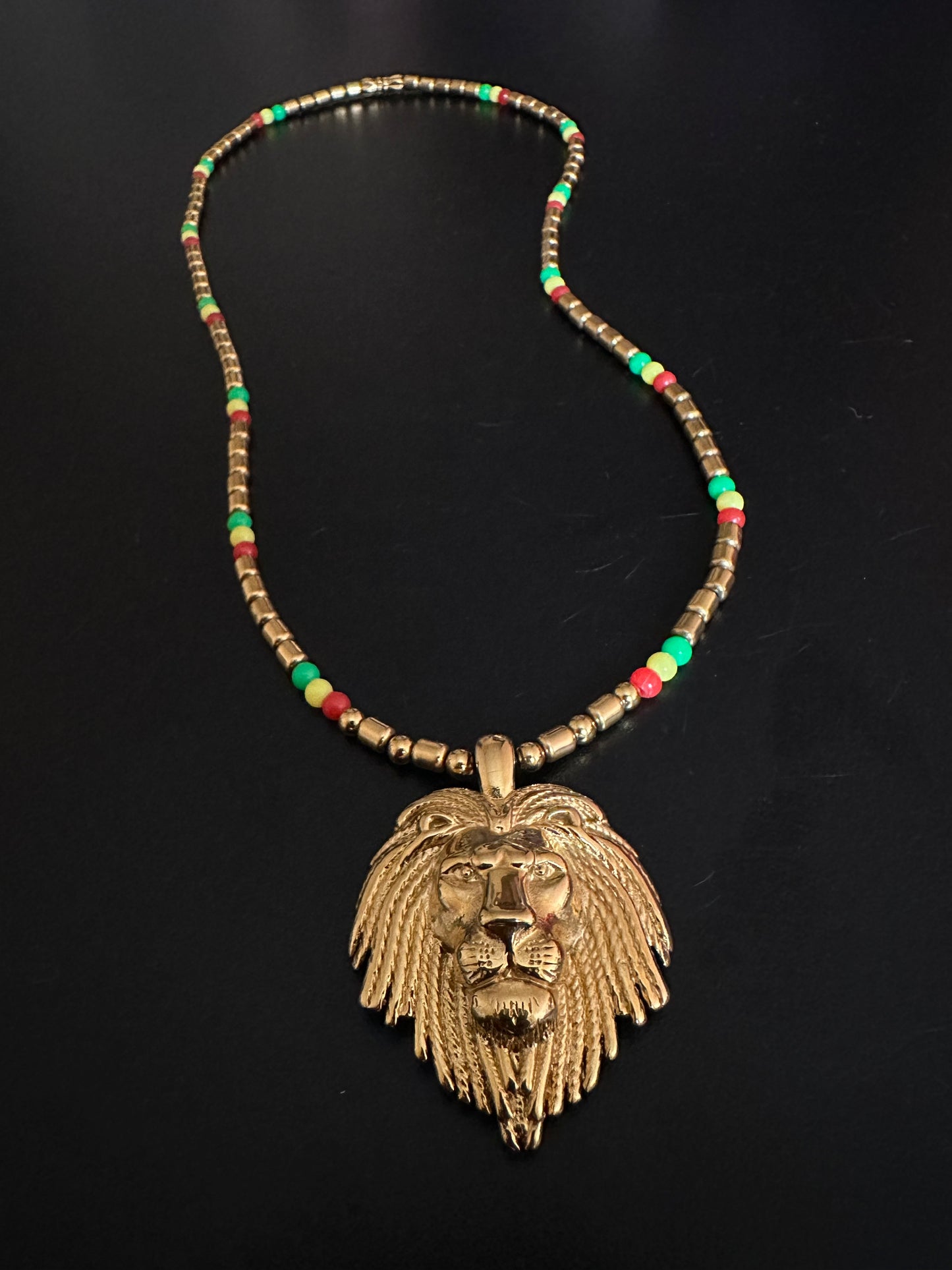 Rasta Lion Chain